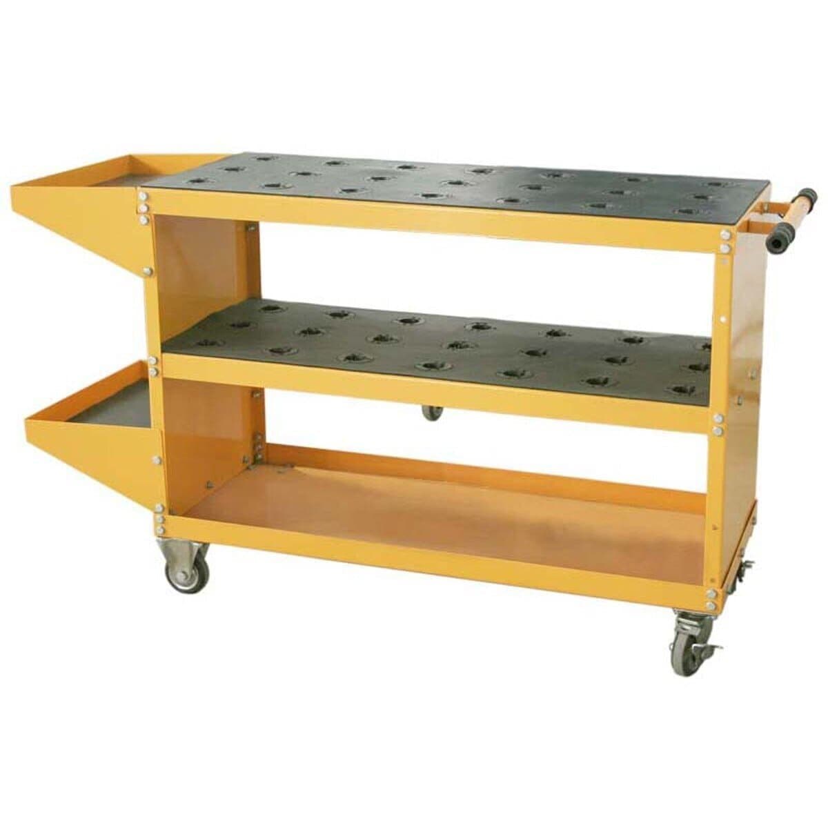 Aardwolf CNC Tooling Cart 42 - Heavy Duty Mobile Tool Storage for Workshop & Garage Organization | Perfect for CNC Machines, Woodworking & Metalworking Tools