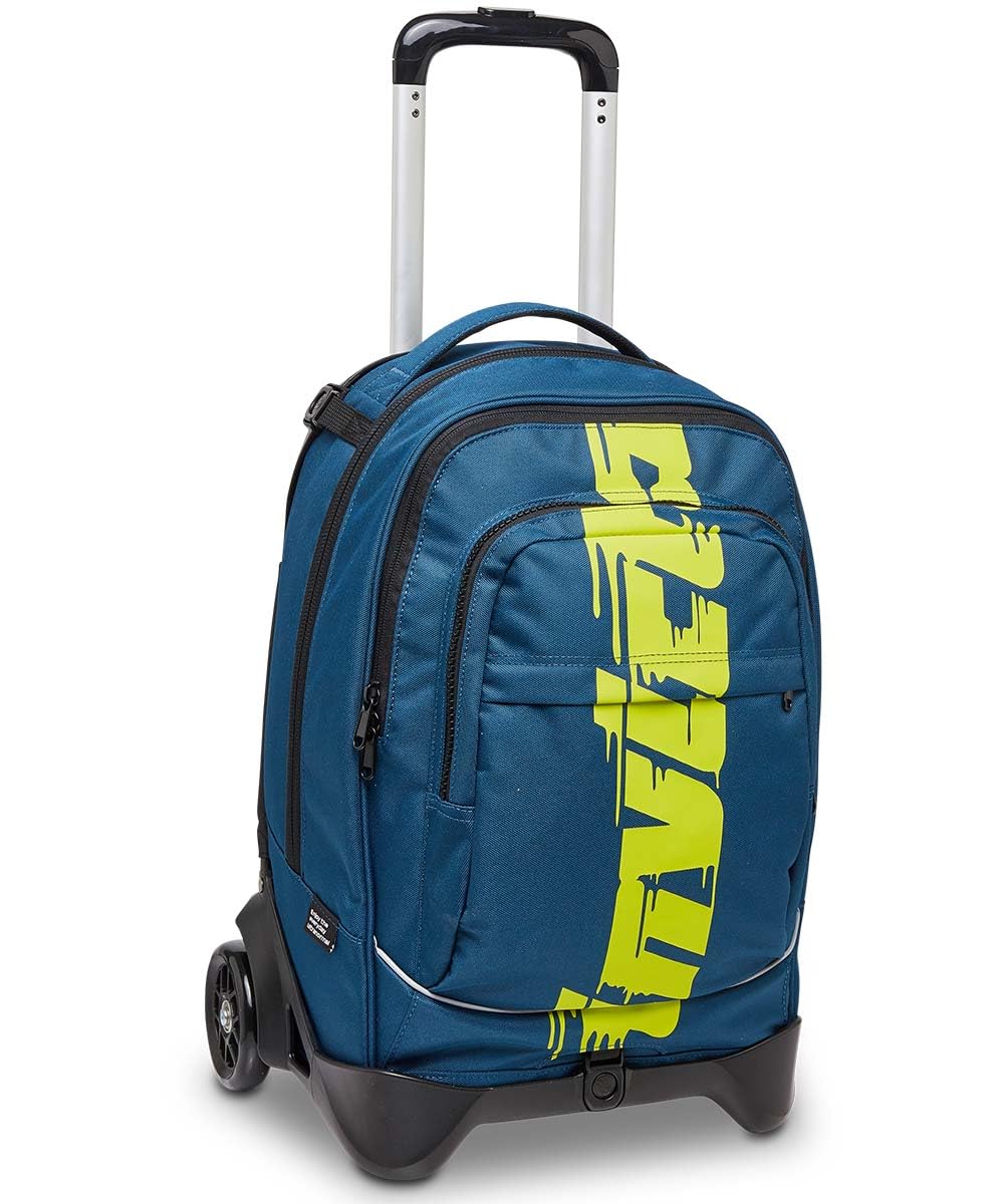 Invicta Men's New Plug TR. 2R - Logo Wheeled Luggage Suitcase for Travel, Business Trips & Vacations | Durable Spinner Carry-On with Smooth Rolling Wheels