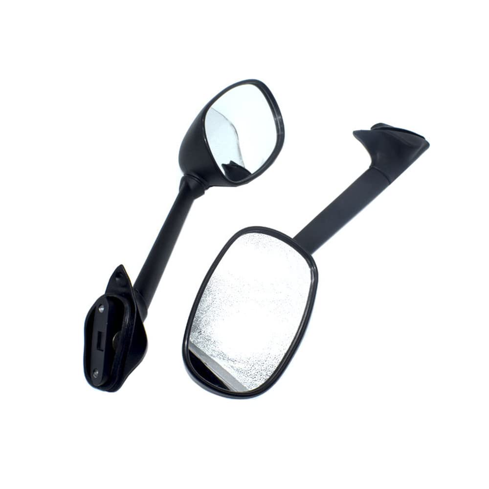 Yamaha TMAX500 T-MAX 500 Motorcycle Side Rearview Mirrors with Mounting Kit (2008-2011 Models) - Durable Replacement Mirrors for Enhanced Visibility & Safety - Perfect for Commuting, Touring & Urban Riding