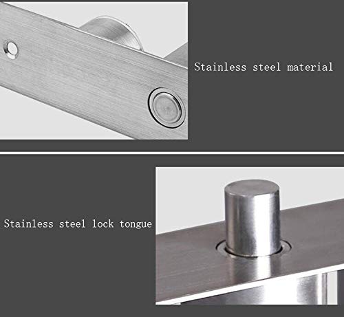 12V Stainless Steel Electric Bolt Lock - Mini Solenoid Door Lock for Home & Office Security - Easy DIY Installation for Cabinets, Gates & Mailboxes