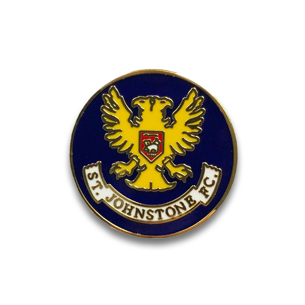 St. Johnstone FC Pin Badge - Official Scottish Football Club Enamel Lapel Pin - Perfect for Fans, Collectors & Match Day Outfits