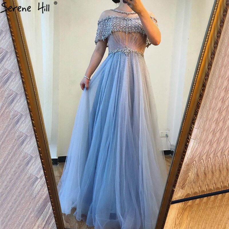 Elegant Wine Red Sequin A-Line Evening Dress with Short Sleeves - Perfect for Prom, Cocktail Parties & Special Occasions - LA70352