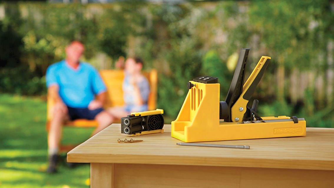 The Renovator Join A Jig - Premium Woodworking Tool for DIY Projects & Home Renovations | Perfect for Cabinet Making, Furniture Repair & Crafting