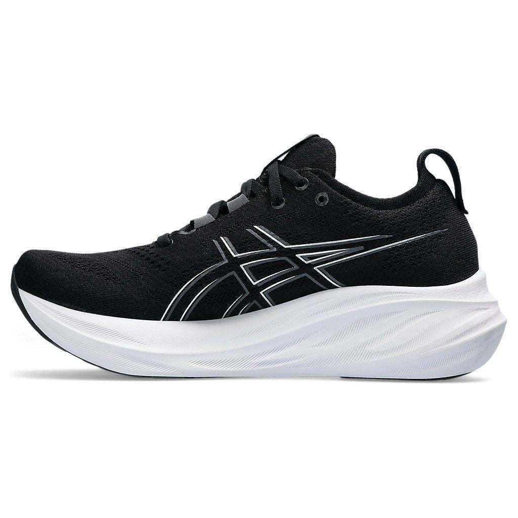 Asics Women's Gel Nimbus 26 Running Shoes - Black Graphite Grey | Lightweight Cushioned Sneakers for Women | Perfect for Jogging, Gym Workouts & Daily Walking