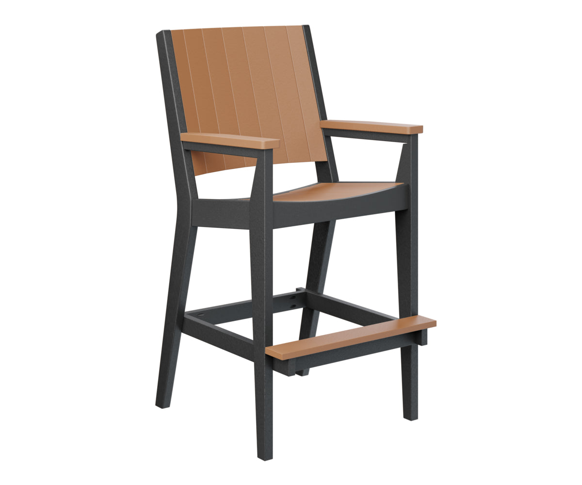 Berlin Gardens Mayhew Chat XT Chair - Patio Outdoor Conversation Chair with Cushion, Weather-Resistant & Comfortable - Perfect for Backyard, Garden, and Poolside Relaxation