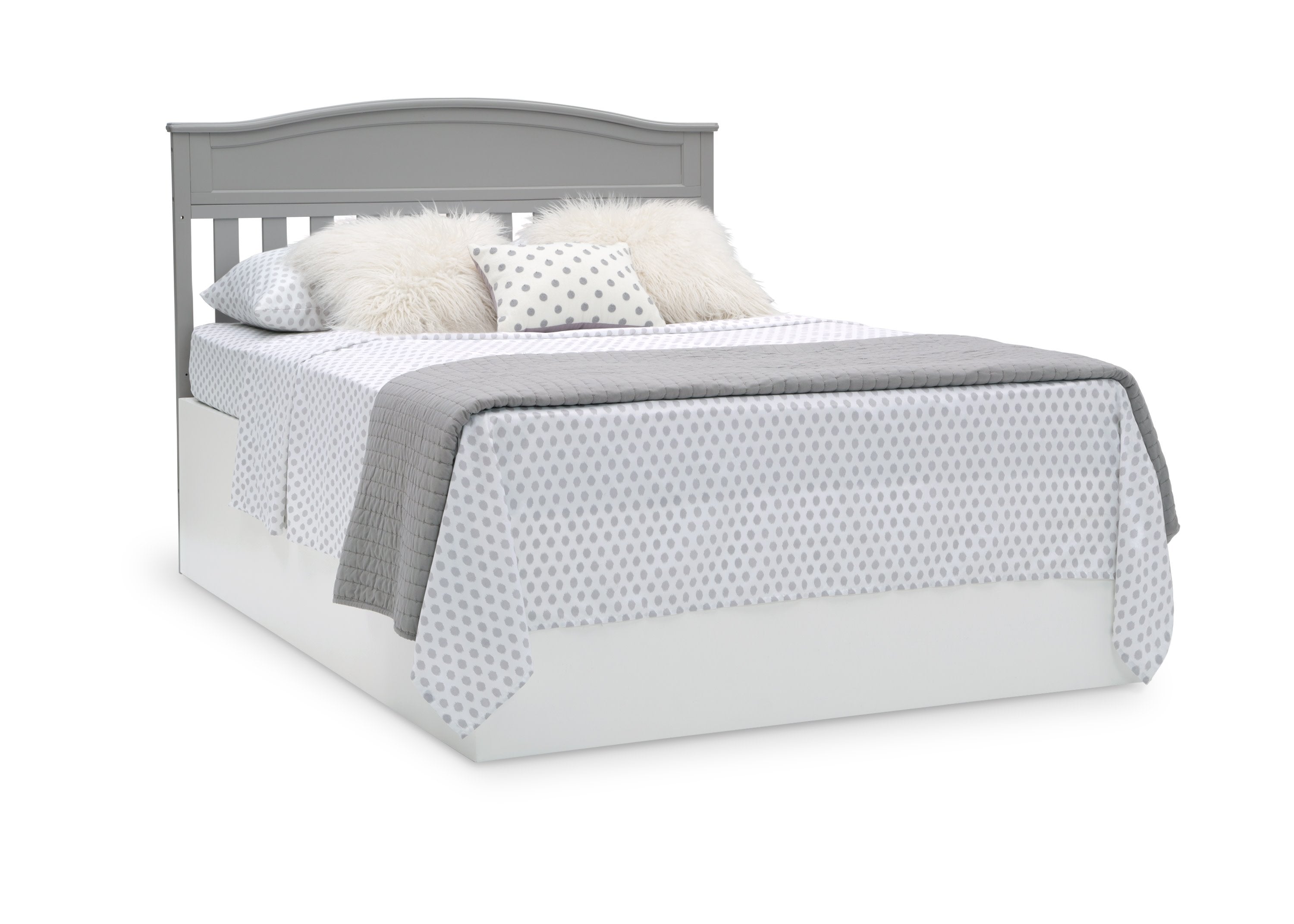Emery Deluxe 6-in-1 Convertible Baby Crib - Toddler Bed, Daybed & Full-Size Bed - Modern Nursery Furniture for Newborns to Teens - Perfect for Small Spaces & Growing Families