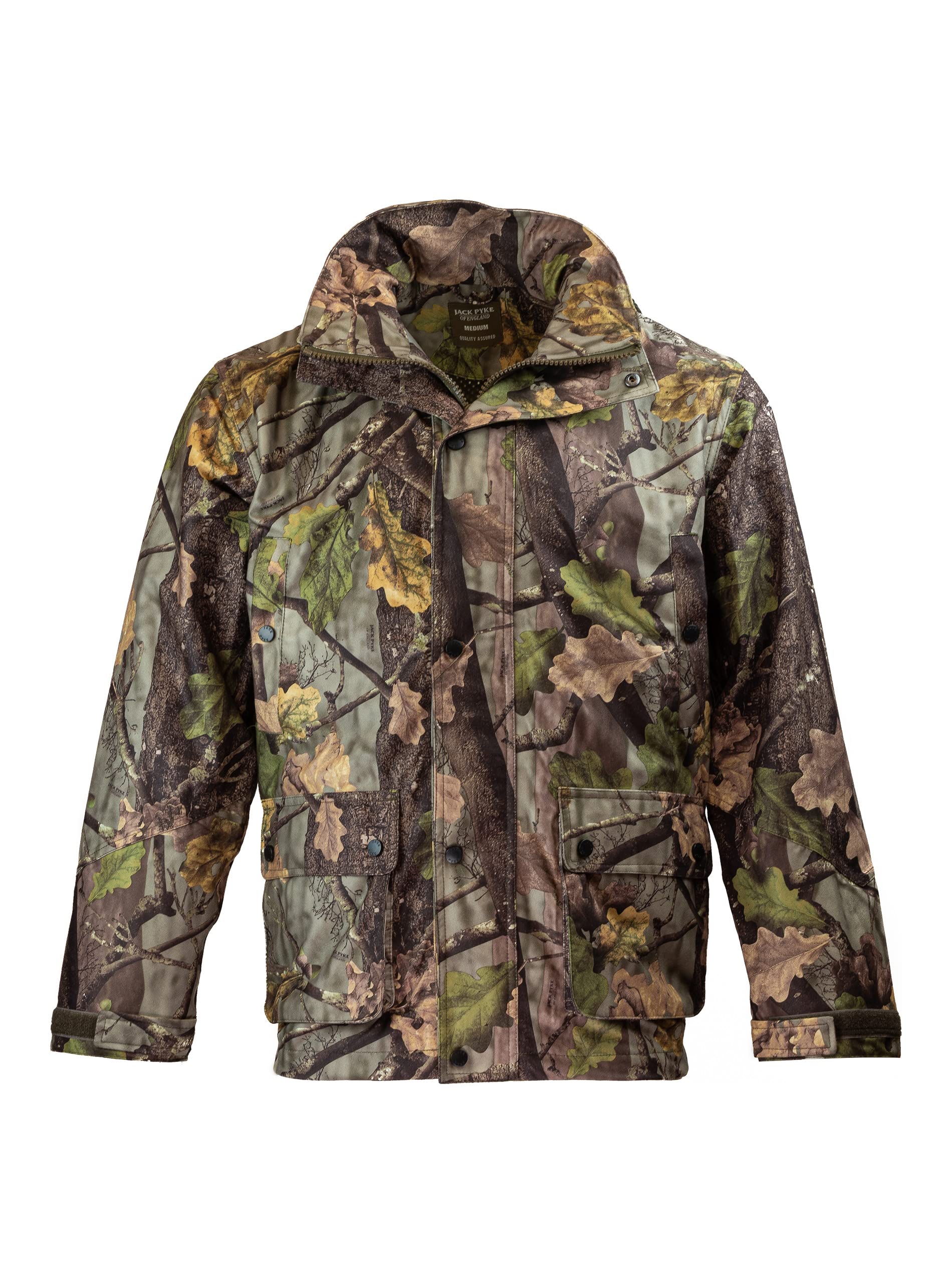 JACK PYKE Hunters Jacket - Waterproof Camo Hunting Jacket for Men - Lightweight & Durable Outdoor Gear for Hunting, Fishing, and Camping Adventures