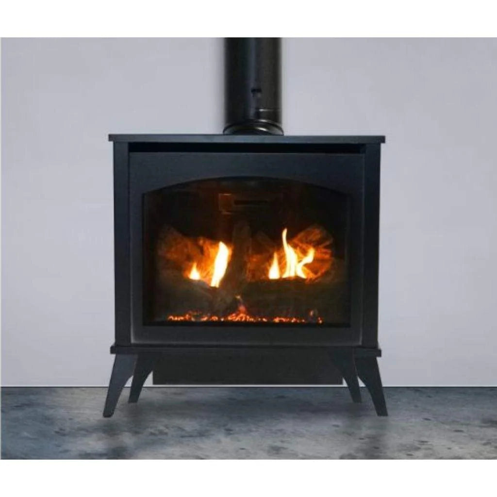 Empire Medium Spirit Steel Direct Vent Gas Heating Stove - DVP30MS | Efficient Home Heating Solution for Living Rooms & Basements | Safe & Energy Saving Gas Stove