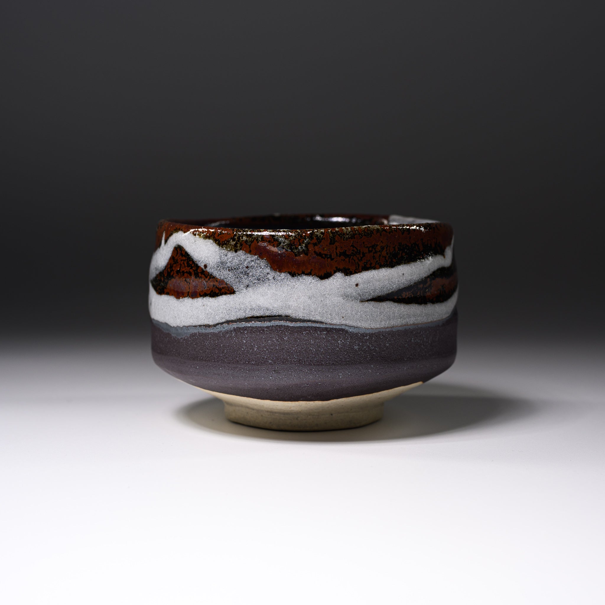 Premium Matcha Bowl Set - Handcrafted Snow Ridge Ceramic Tea Cup for Japanese Green Tea Ceremony - Perfect for Traditional Tea Drinking, Zen Meditation & Home Decor
