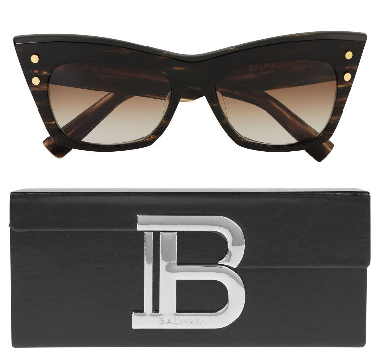 Balmain B II BPS101 Luxury Sunglasses - Polarized UV Protection for Men & Women - Perfect for Driving, Travel & Outdoor Activities