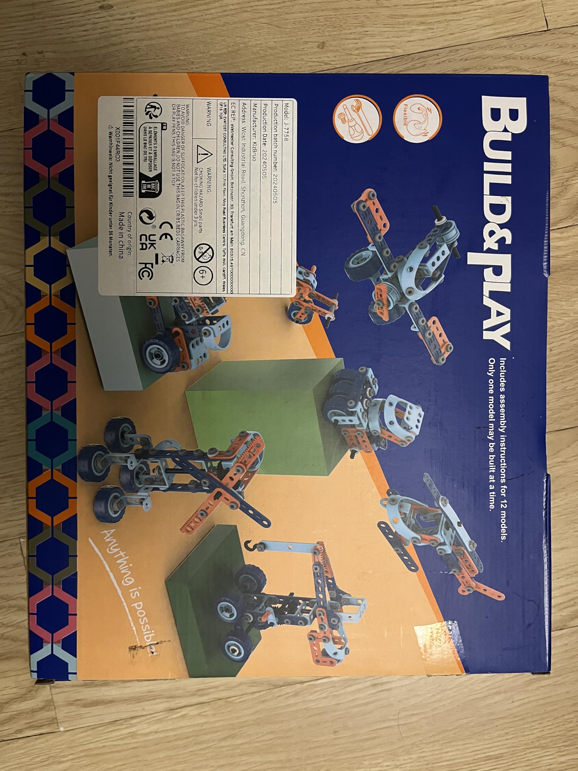 STEM Building Toys for Kids Ages 6-12 | 152PCS DIY 12-in-1 Engineering Construction Set | Educational STEM Toys for Boys & Girls | Perfect for School Projects, Birthday Gifts & Creative Play