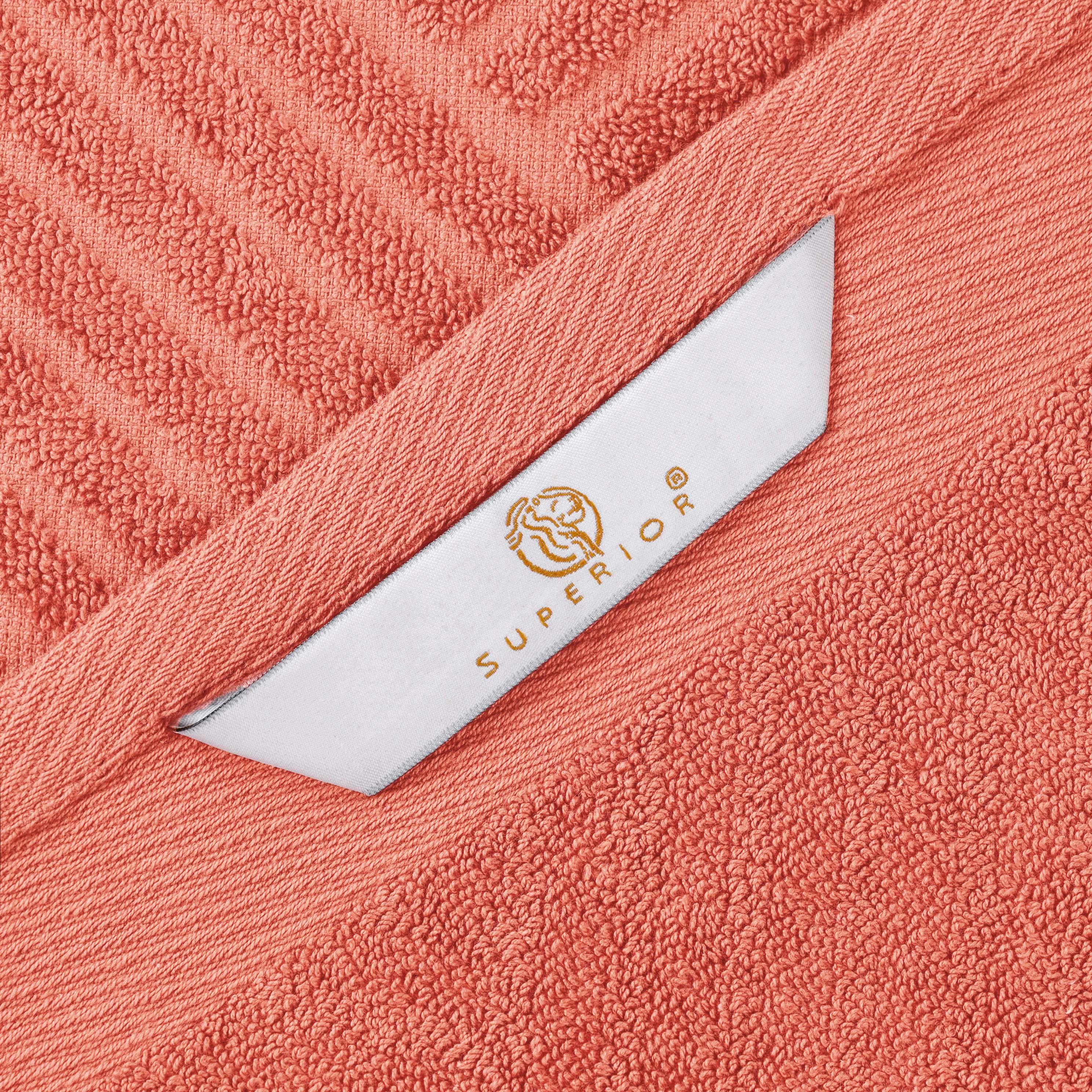 Premium Basketweave Jacquard Egyptian Cotton Towel Set - 3 Piece Plush Bath Towels for Spa, Bathroom & Luxury Home Decor - Medium Weight, Ultra Soft & Absorbent