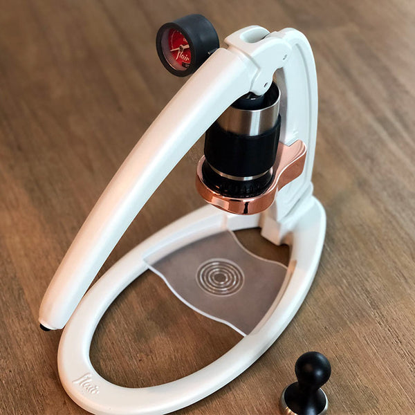 Flair Espresso Maker Signature with Pressure Gauge Kit - Professional Manual Coffee Machine for Home Baristas | Perfect for Espresso, Latte & Cappuccino Making