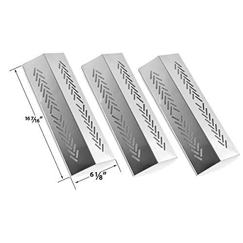 Grill Pro BBQ Repair Kit - 3 Stainless Steel Burners, Heat Plates & Grates - Compatible with Models 226454, 226464, 236454, 236464 - Perfect for Outdoor Cooking, Backyard Grilling & BBQ Maintenance