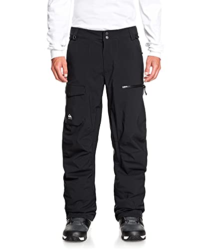 Quiksilver Utility Men's Snowboard Pants - Waterproof, Insulated Winter Ski Pants for Snowboarding & Outdoor Activities