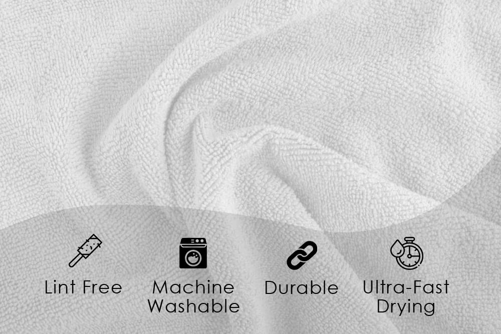 Premium Microfiber Cleaning Cloths - 36 Pack (16