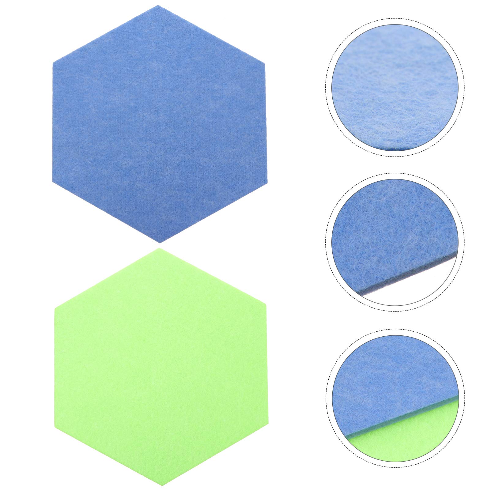 EXCEART Premium Felt Bulletin Board - Memo Board, Key Holder & Organizer for Watches, Jewelry & Small Gadgets - Perfect for Home, Office & Dorm Room Organization