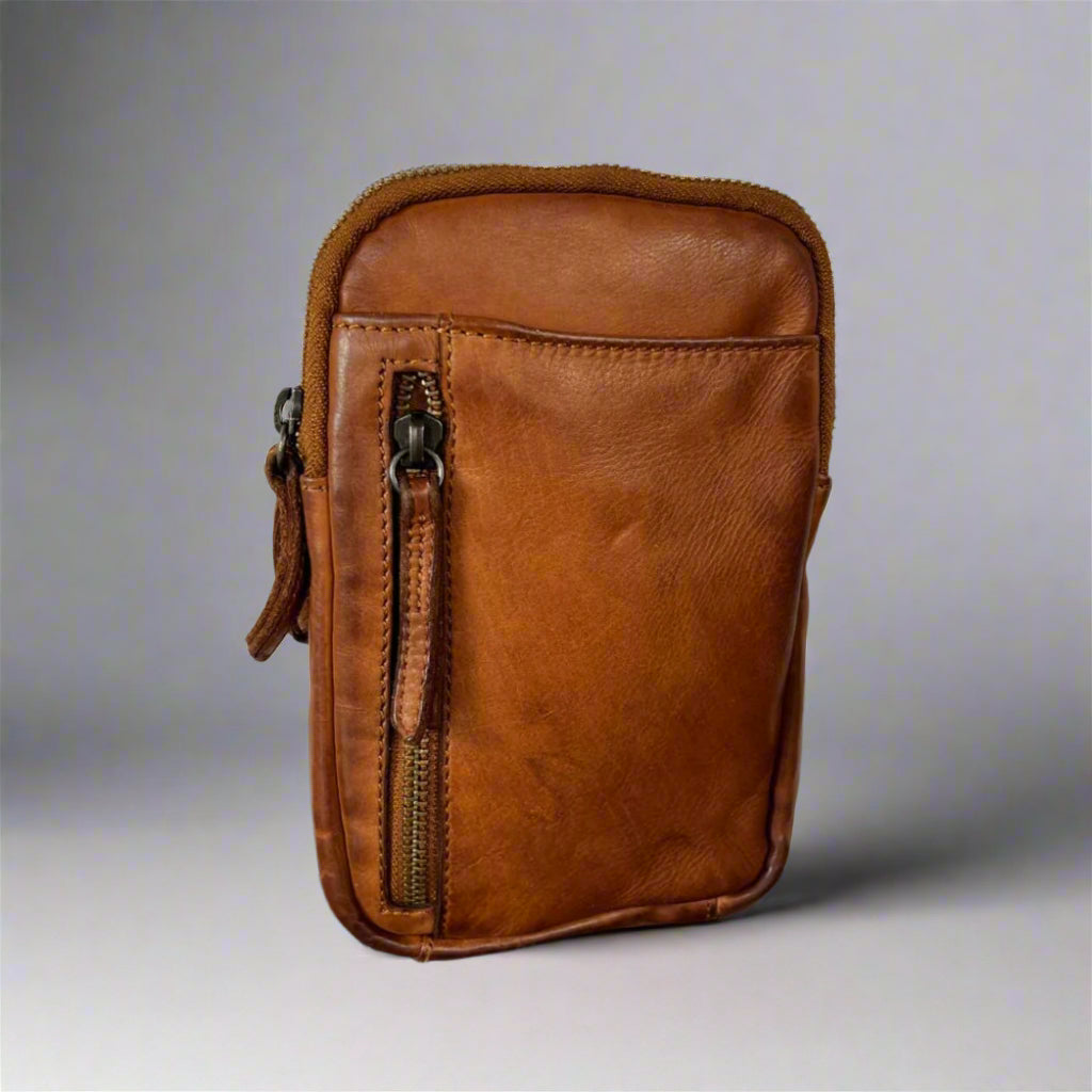 MET Small Leather Crossbody Bag for Women - Genuine Leather Purse with Adjustable Strap - Perfect for Travel, Shopping & Everyday Use