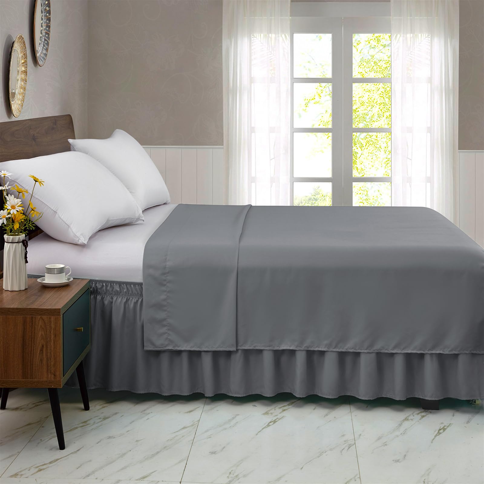 Premium King Size Bed Skirt - 15