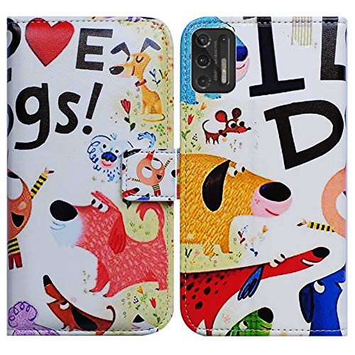 Colorful Cute Dogs
