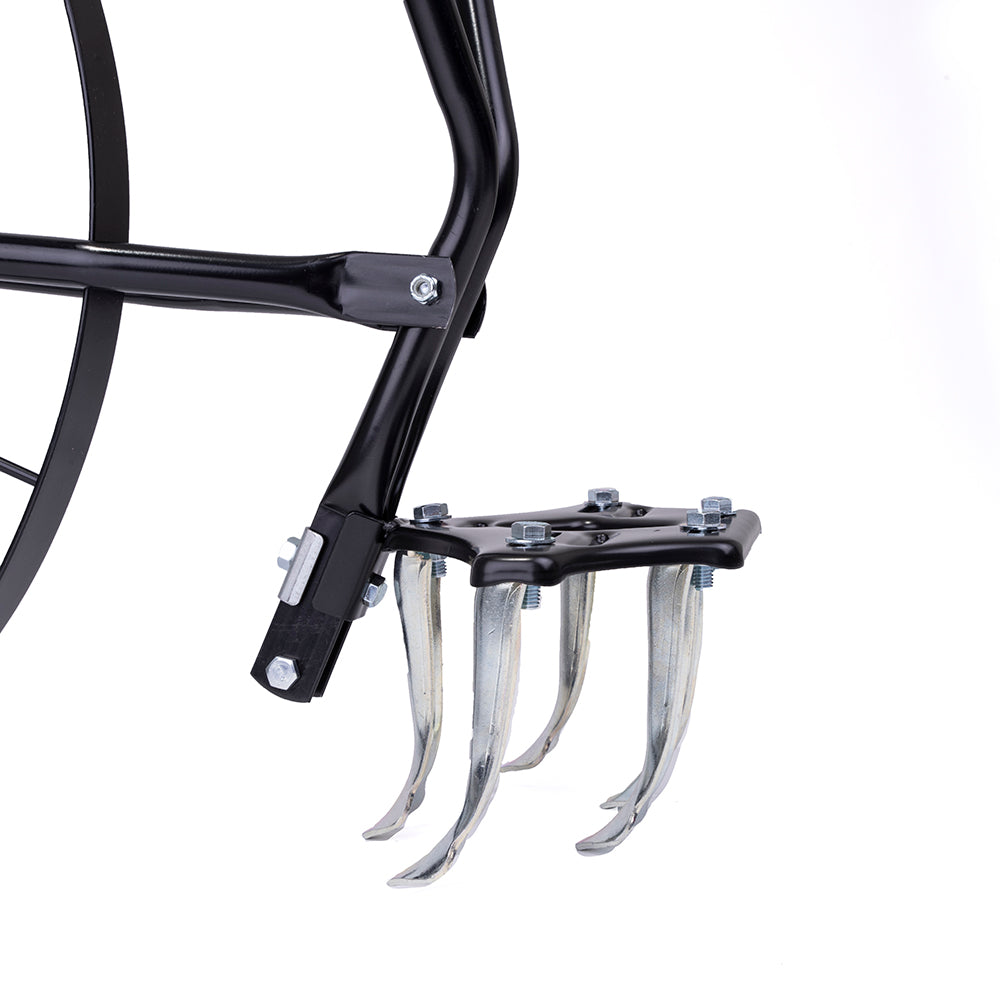 Earthway 6500 High Wheel Cultivator - 3 Position Adjustable Garden Tiller for Soil Cultivation | Ideal for Home Gardens, Landscaping & Vegetable Beds