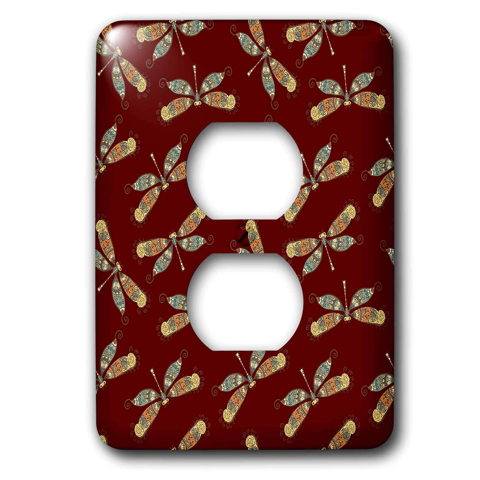 3D Rose Light Switch Cover - Decorative for Home & Office