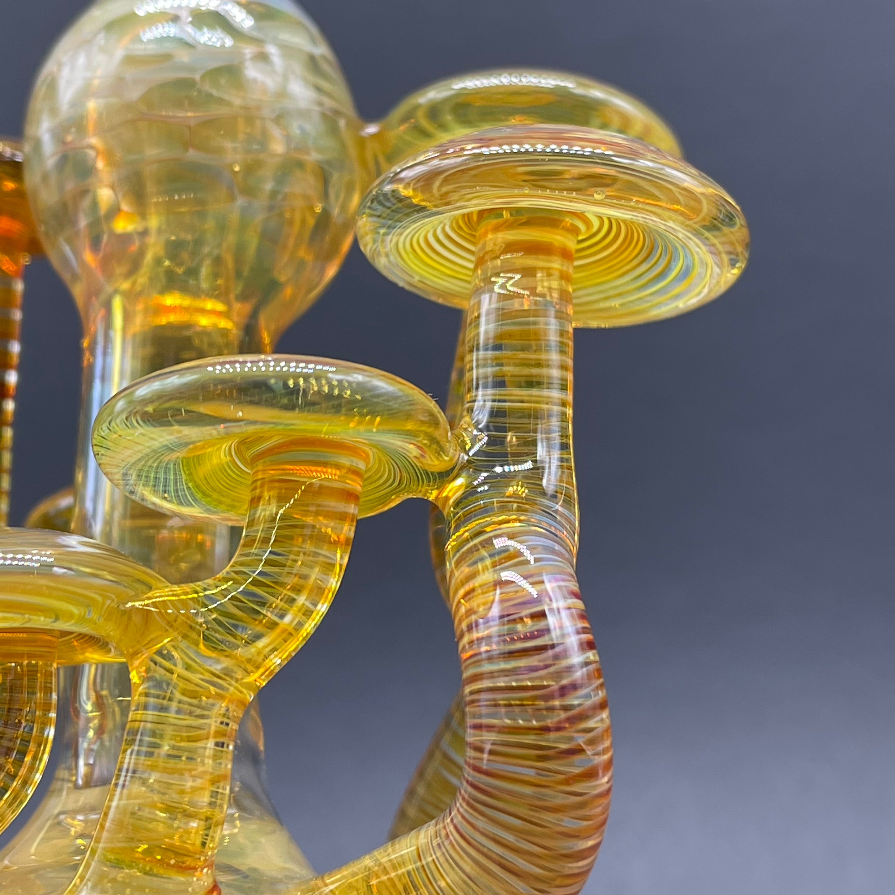 Premium Mushroom-Shaped Perfume Bottle - Elegant Glass Fragrance Dispenser for Home, Office & Travel - Unique Gift Idea for Women & Men