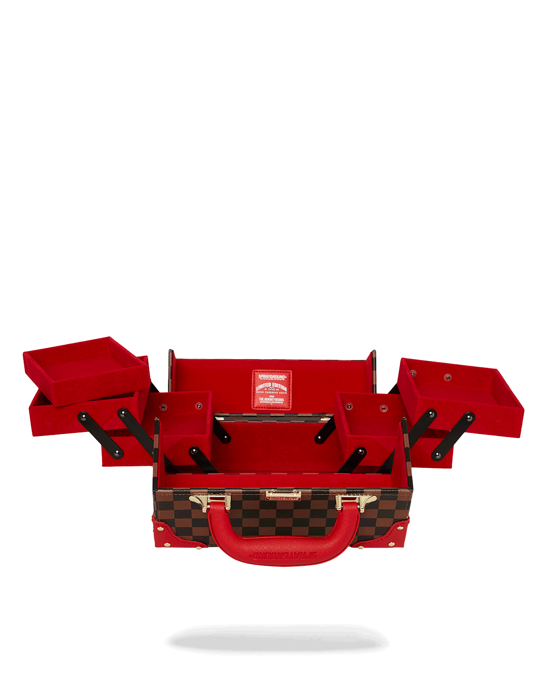 Shark in Paris Jewelry Case - Stylish Travel Jewelry Organizer for Women - Perfect for Necklaces, Rings & Earrings on the Go