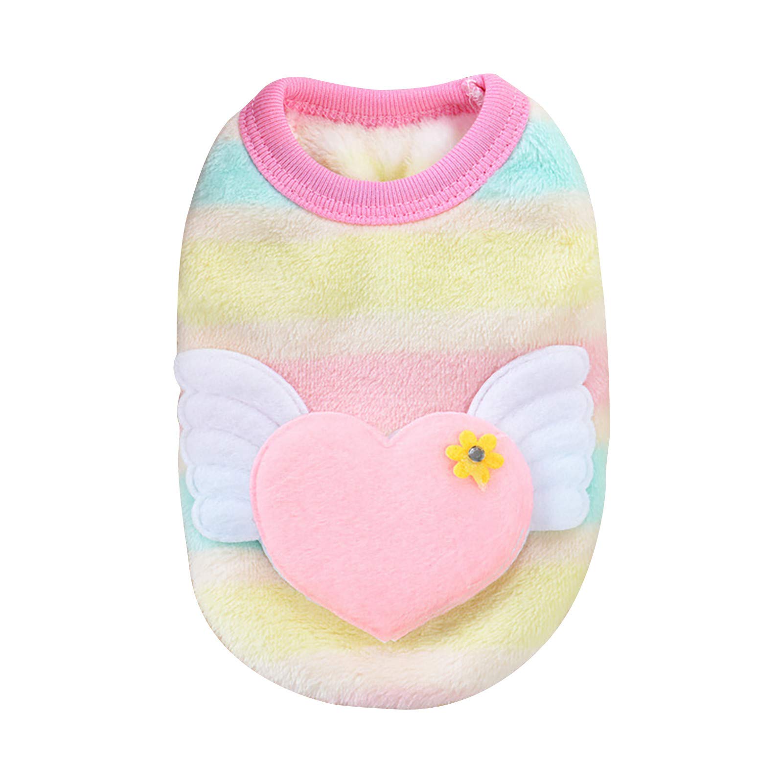 Soft Stretchy Pet T-Shirt for Small Dogs & Cats - Comfortable Puppy Apparel for Daily Walks