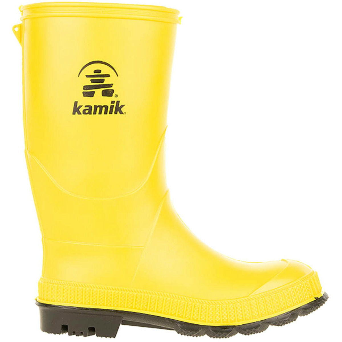 Kamik Yellow Stomp Toddler Rain Boots - Waterproof Kids Rain Shoes for Boys & Girls - Perfect for Puddle Jumping & Outdoor Play