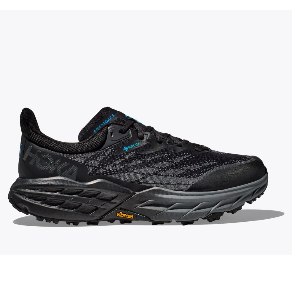 Hoka One One Speedgoat 5 GTX Men's Waterproof Trail Running Shoes - Lightweight & Durable for Hiking, Backpacking & Outdoor Adventures