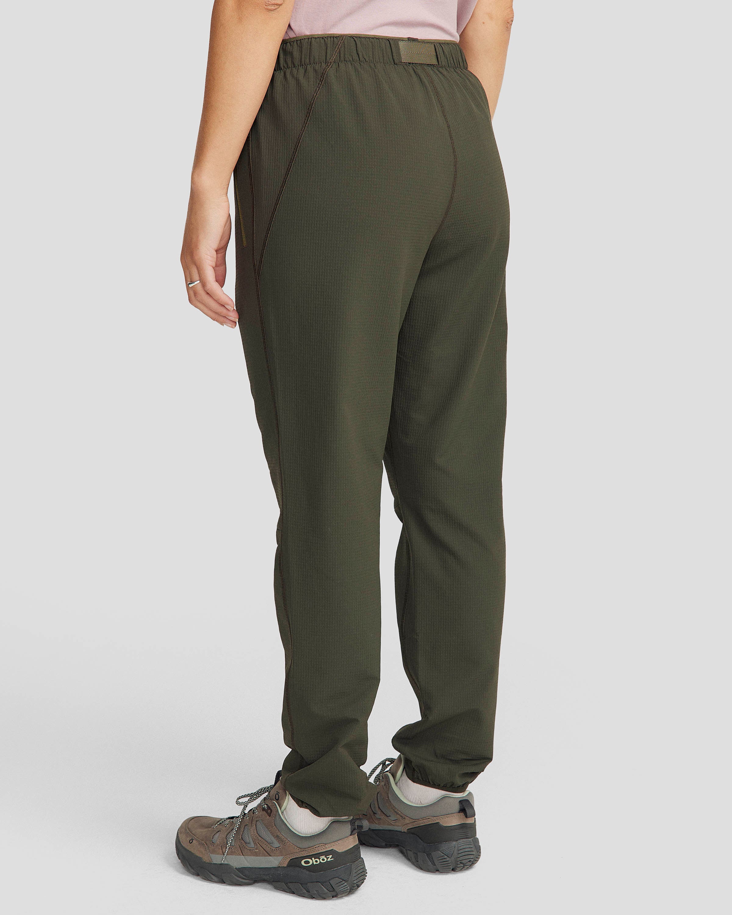 Women's Aysen Fleece Joggers - Soft Warm Lounge Pants for Women, Dark Moss Green - Perfect for Yoga, Running, Travel & Home Relaxation