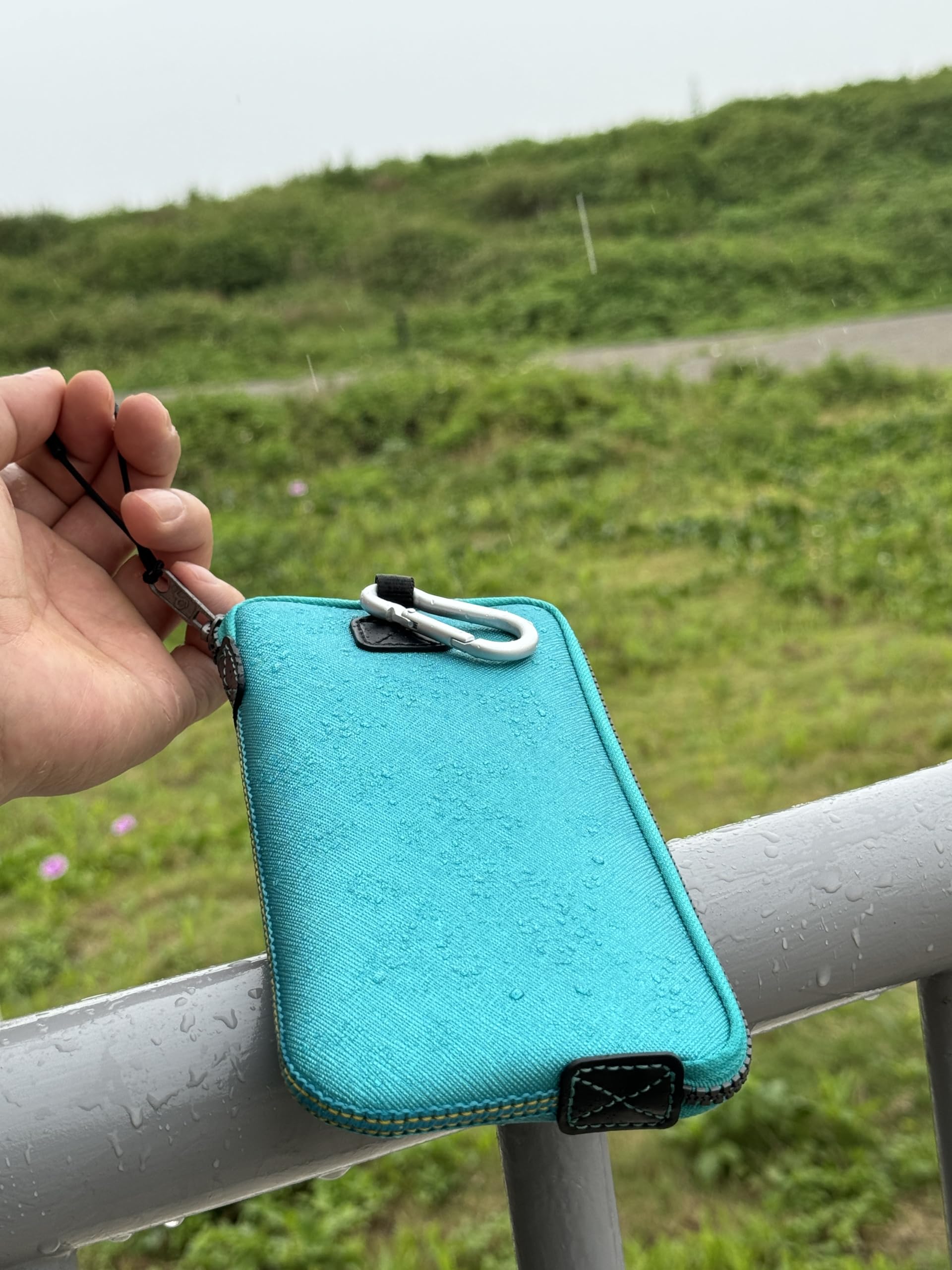 Ultra Slim Lightweight Phone Pouch Sleeve Case - Durable Protective Cover with Secure Clip for 6.1