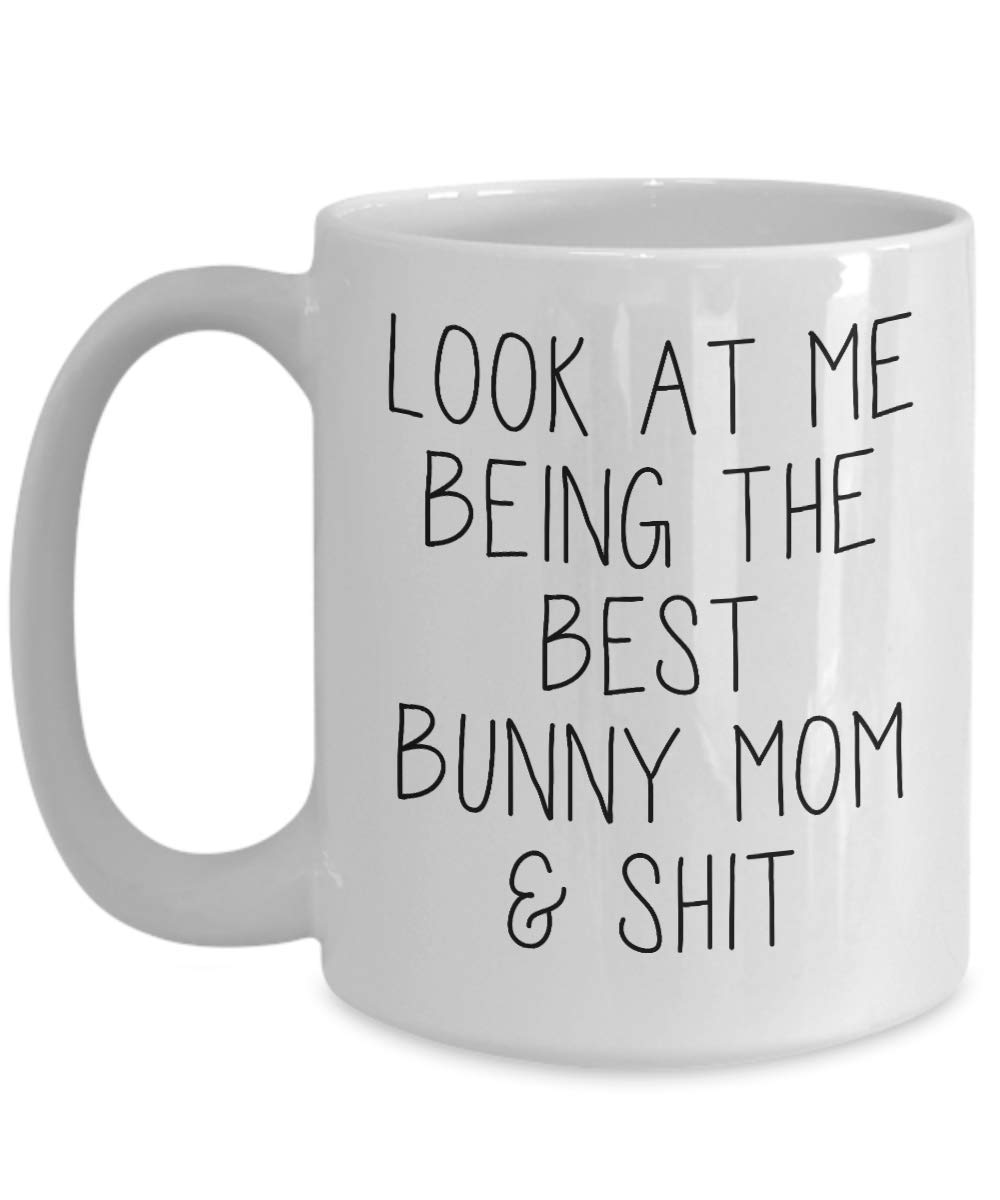 Bunny Mom Gifts - Bunny Mom Mug & Tumbler Cup - Perfect for Easter, Mother's Day & Rabbit Lovers - Cute Bunny Themed Drinkware for Coffee, Tea & Home Decor