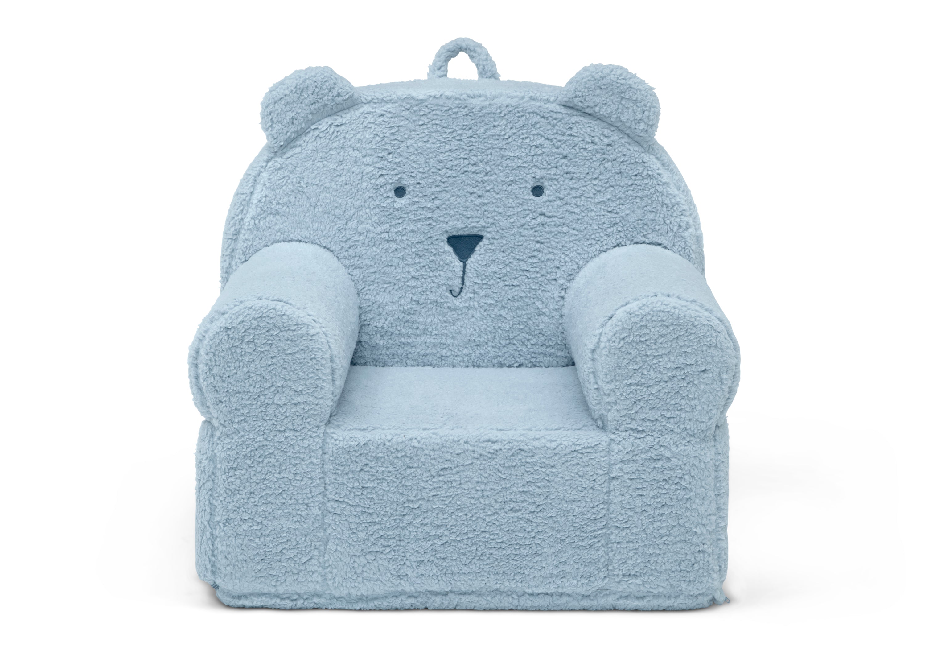 Cozy BabyGap Sherpa Bear Chair - Soft Plush Kids Armchair for Nursery, Bedroom & Playroom - Perfect for Reading, Relaxing & Playtime