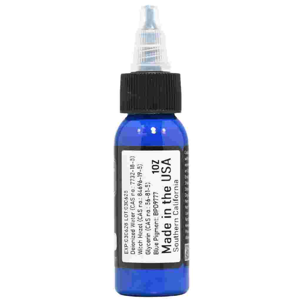 Premium Blue Element Tattoo Ink - Professional Grade, Vegan & Safe for All Skin Types - Perfect for Tattoo Artists, Body Art & Permanent Makeup