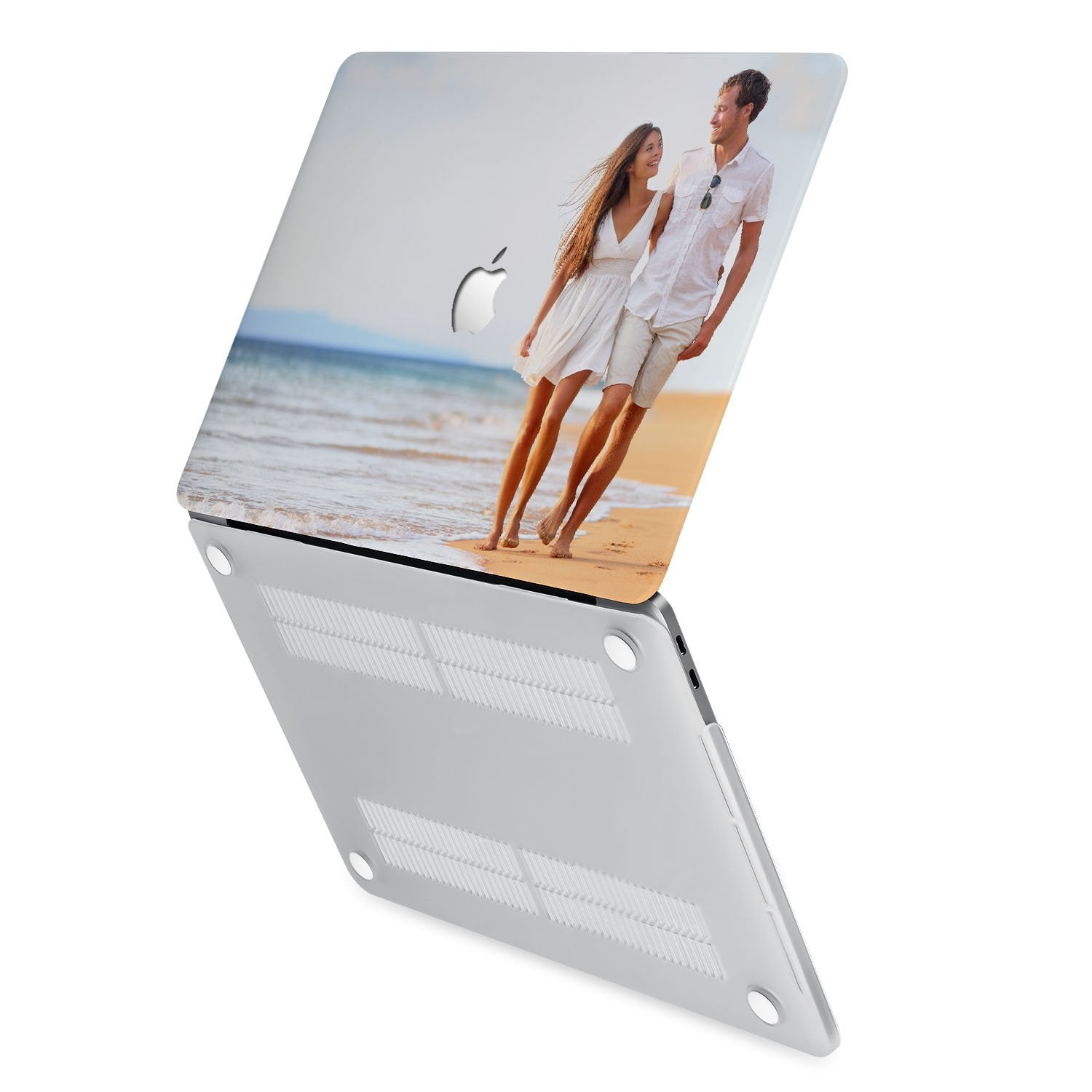 Premium MacBook Case with Single Photo Print - Durable Protective Cover for MacBook Air & Pro - Perfect for Personalization, Gifts, and Everyday Use