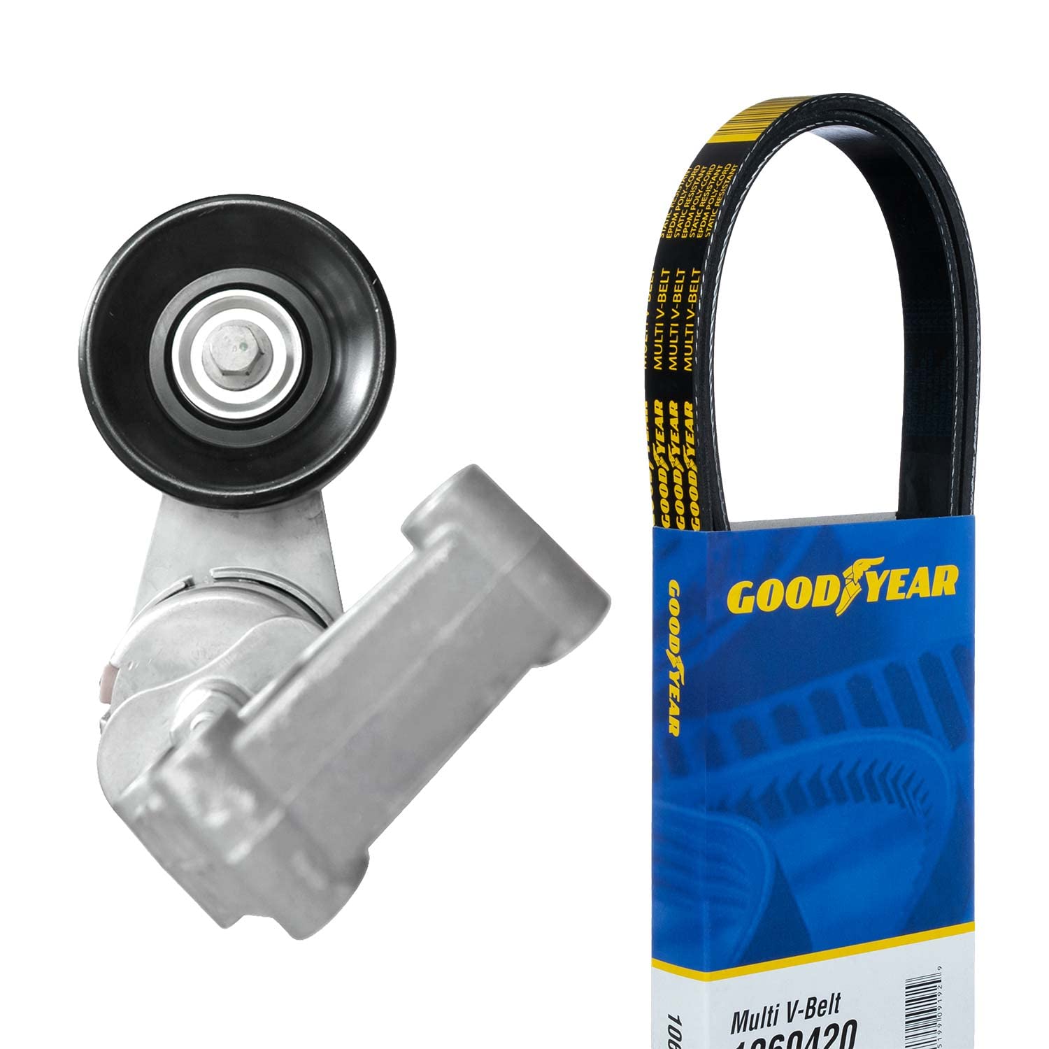 Goodyear 5007 Serpentine Belt Drive Component Kit - Premium Replacement for Smooth Engine Performance | Ideal for Car Maintenance & Repair