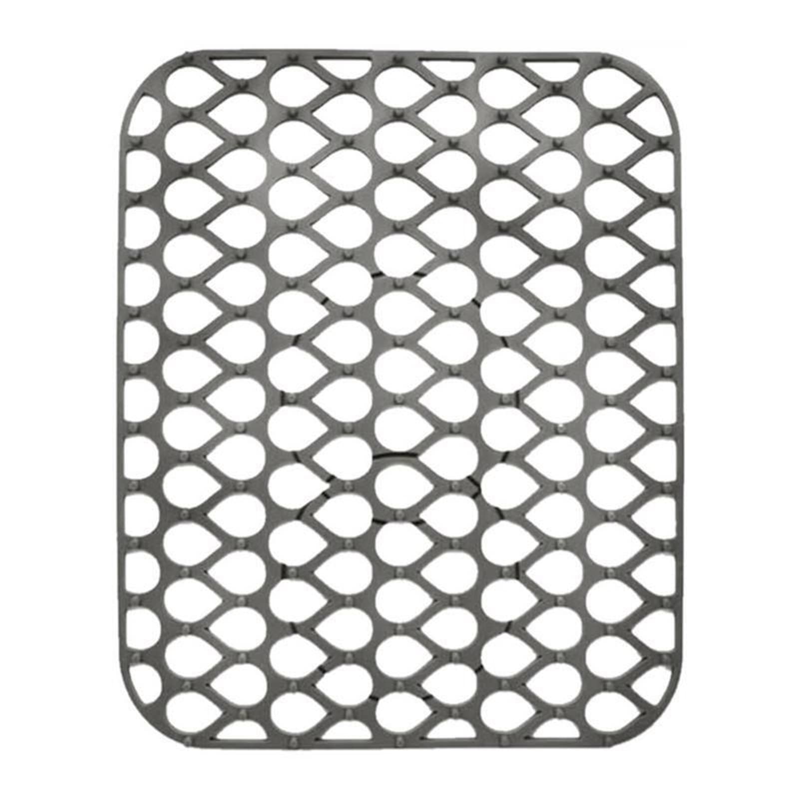 Eco-Friendly Silicone Kitchen Sink Protector Mat - Quick Draining Design, Non-Slip Sink Liner for Dishwashing & Food Prep - GULRUH Sink Mat for Kitchen, Bathroom & Utility Sinks