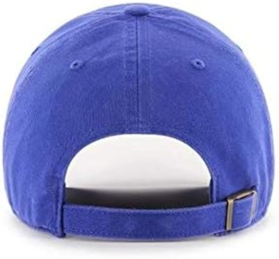 47 Brand Kansas City Royals Cooperstown Cleanup Adjustable Strapback Hat - MLB Baseball Cap for Men & Women - Perfect for Games, Tailgating & Casual Wear