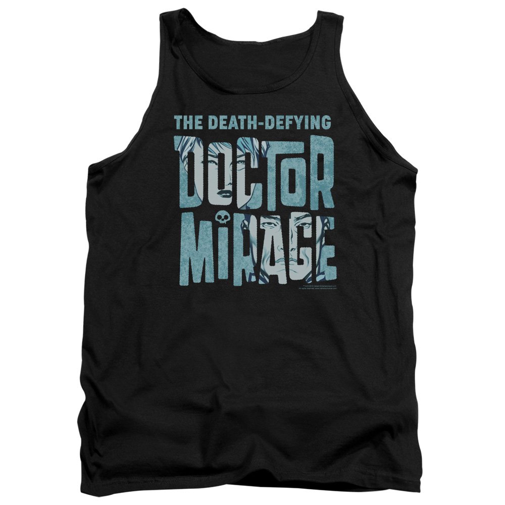 Doctor Mirage Character Logo Unisex Tank Top for Men & Women - Casual Wear, Cosplay, Gift for Fans