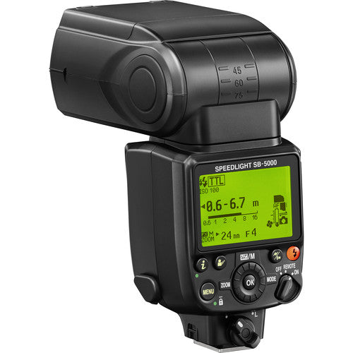 Nikon SB-5000 AF Speedlight Flash for DSLR Cameras - Professional Wireless Flash for Wedding, Portrait & Event Photography