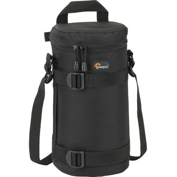 Lowepro Lens Case 11x26cm Black - Waterproof Camera Lens Pouch for DSLR & Mirrorless Cameras - Perfect for Travel, Hiking & Outdoor Photography
