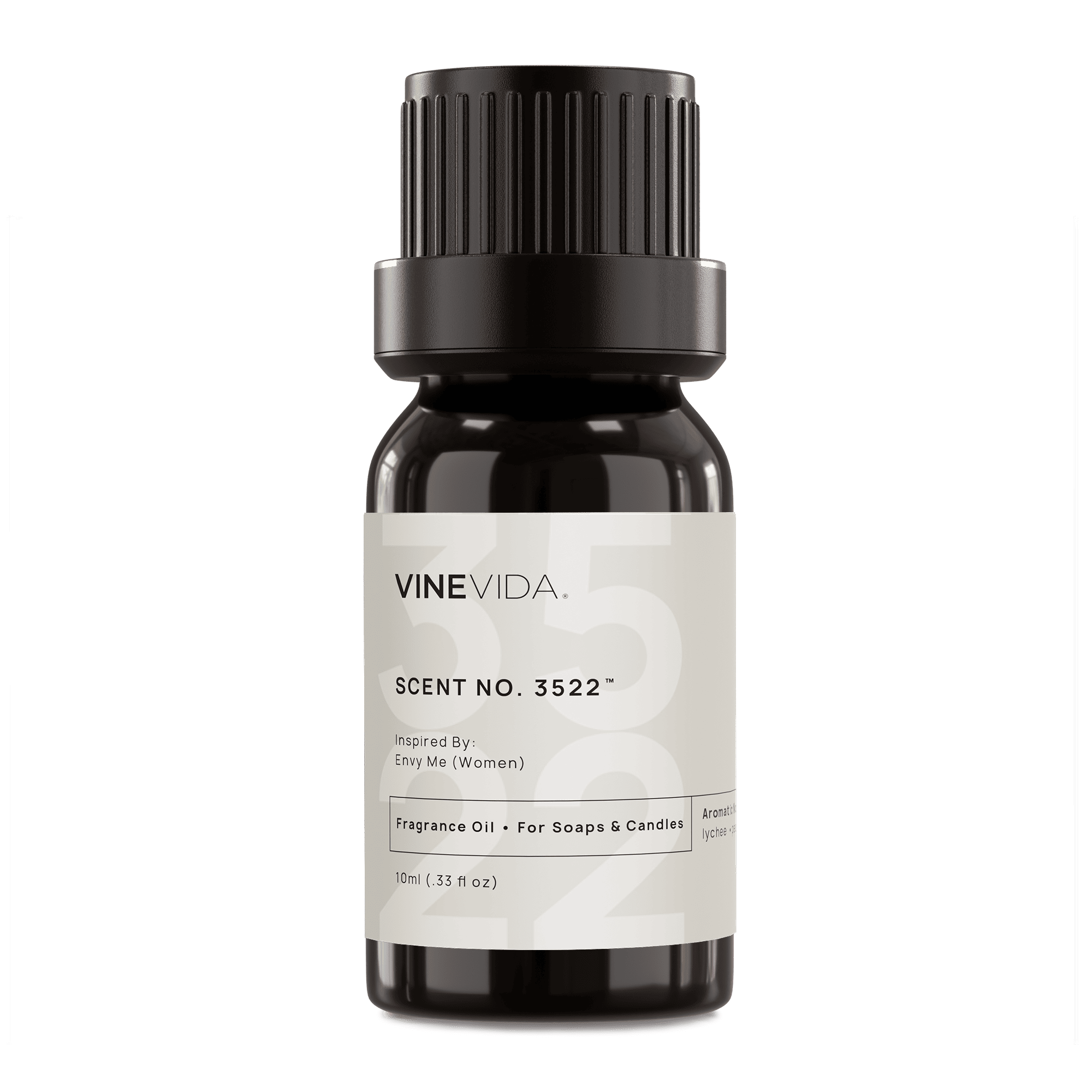 NO. 3522 Fragrance Oil for Soaps & Candles - Gucci Envy Me Inspired Scent for Women | Perfect for DIY Home Spa & Romantic Gifts