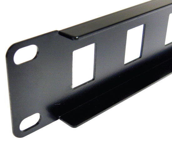 High-Quality Blank Keystone Network Patch Panel - 12/16/24/32/48 Port Options - 1U/2U/3U Rack Mount for Server Racks & Data Centers - Perfect for Home Office, Business Networks & IT Infrastructure Setup