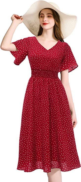Red Small White Dot