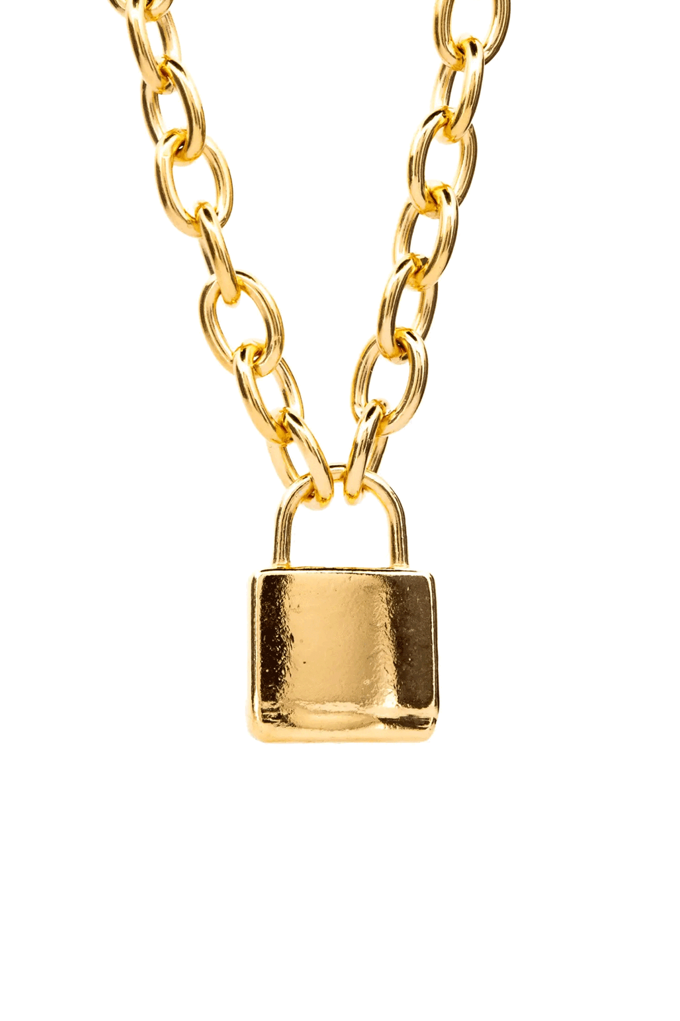 Gold Lock Necklace for Women - Elegant Heart Pendant Jewelry Gift for Her - Perfect for Valentine's Day, Anniversary & Special Occasions