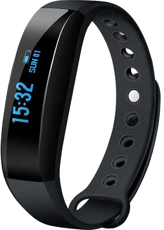 Cubot V3 Smartwatch with Bluetooth - Fitness Tracker, Heart Rate Monitor, IP68 Waterproof, Sleep Tracking - Black Wristband for Men & Women | Perfect for Running, Swimming & Daily Activity Tracking
