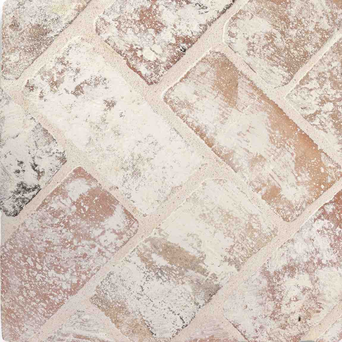 Handmade Santorini Brick Paver Tile 4x8 - Mediterranean Style Outdoor Flooring for Patio, Garden & Poolside Decor