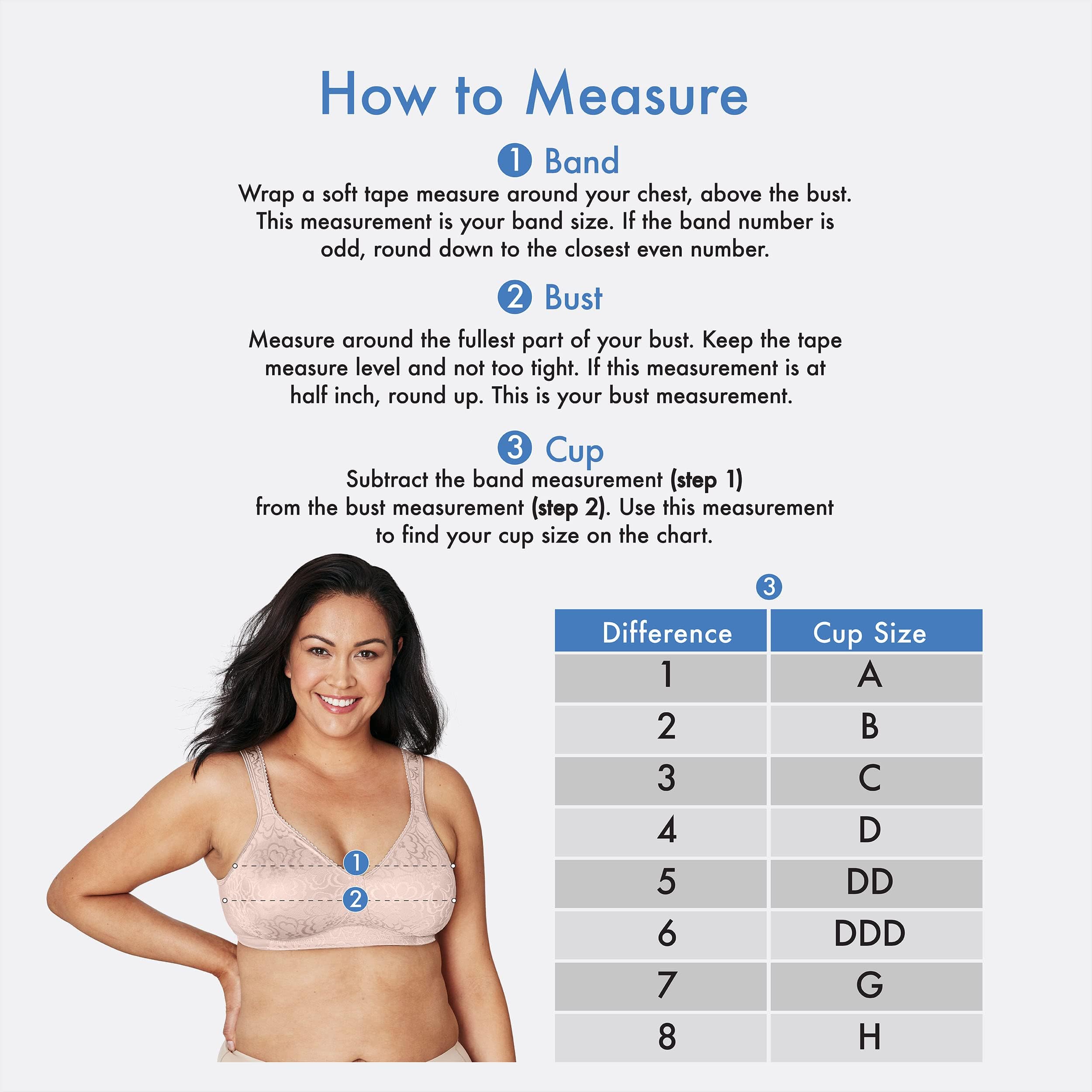 Playtex Women's 18 Hour Side & Back Smoothing Cooling Wireless Bra - 4-Way Support T-Shirt Bra for All-Day Comfort (Single or 2-Pack) | Perfect for Work, Yoga & Daily Wear